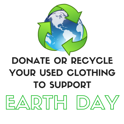 Donate or Recycle Used Clothing to Support Earth Day, an EcoGoodz blog post